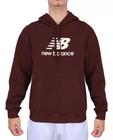 Moletom New Balance Essentials - masculino - bordo