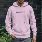 Moletom Paris Escrito Estampado Casaco Feminino Masculino