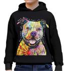 Moletom Pitbull Infantil Cachorro Cao UNISSEX Roupas blusa