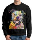 Moletom Pitbull Infantil Cao Cachorro UNISSEX blusa casaco