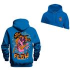 Moletom Premium Estampado Confortável Canguru Flow Frente Costas