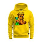 Moletom Premium Unissex Algodão Confortável Estampado Urso King