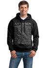 Moletom Preto Banda Joy Division Unknown Pleasures Bomber Rock