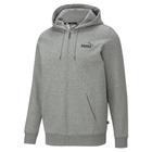 Moletom Puma Aberto ESS Small Logo Masculino Medium Gray