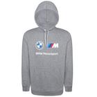 Moletom Puma BMW MMS ESS Fleece Hoodie Masculino - Cinza