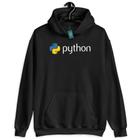Moletom Python Code Programador Software Camisa Nerd Blusa de Frio