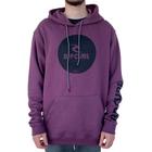 Moletom Rip Curl Canguru Corp Icon And Brand WT23 Grape Wine