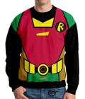 Moletom Robin Infantil UNISSEX Roupa blusa casaco Batman