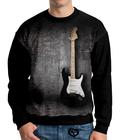 Moletom Rock N Roll Adulto Guitarra UNISSEX Blusa casaco Cnz