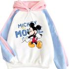 Moletom SANMU Loose Contrasting Mickey Mouse Smile