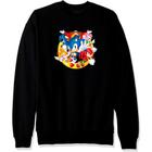 Blusa Moletom Adulto, Infantil 333 Sonic the hedgehog filme jogo