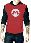 Moletom Super Mario Bros masculino blusa Adulto