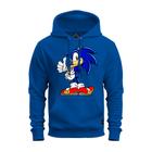 Moletom Unissex Premium Algodão Personalizado Sonic