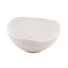 Molheira Petisqueira Bowl Porcelana Branca Formas Gourmet Lyor