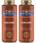 Molho com sabor de caramelo Ghirardelli 473mL Squeeze Bottle x2