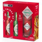 Molho de Pimenta Tabasco 2 Sabores 60ml cada + Cone de fritas