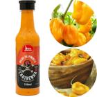 Molho Pimenta Cremosa Gourmet Caribenha Habaneros Yellow Picância Extra Forte Bahia Premium 150ml Churrasco