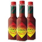 Molho TABASCO Habanero Pepper Sauce 60ml (3 Vidros)