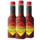 Molho Tabasco Habanero Pepper Sauce 60Ml (3 Vidros)