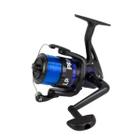 Molinete Para Pesca Albatroz Fishing LP40 Prime Blue Velocidade 4.8:1 Drag 4Kg 1 Rolamento Peso 340g