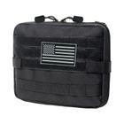 Molle Tático Admin Bolsa Material De Atualização Semi-oculto Zíper Náilon Edc Ferramentas - REDAPRIC