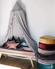 MOMAID Baby Bed Canopy com babados berço Reading Nook Game Tent para crianças pendurado Net Berçário Sala de Estar Decor