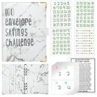 Money Saving Challenge Binder Aliceset com 100 envelopes