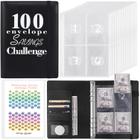 Money Saving Challenge Binder WAPAG 100 com envelopes de dinheiro