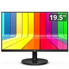 Monitor 19.5" LED, Widescreen, 75Hz, 2ms, HD, HDMI, VGA, VESA, Ajuste de inclinação - 3green M195WHD - HQ