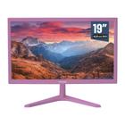 Monitor 19' HD LED, 60hz, HDMI, VGA, 3.6ms Roxo - MYMAX