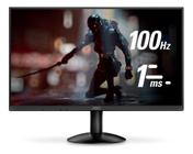 Monitor Aoc 23,8 Led Full-hd, 100hz, 1ms, Vesa - 24b30hm2 Cor Preto 127/220V