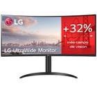 Monitor Curvo Lg De Ultrawide 34Wp65C B 34 Pol Wqhd 160 Hz