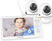 Monitor de Bebê HelloBaby HB6560 - 2 Câmeras e Tela IPS de 6"