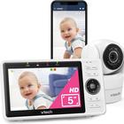 Monitor de Bebê WiFi Inteligente VTech VM901 - Câmera 1080p e Tela de 5"