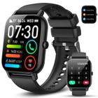 Monitor de frequência cardíaca IP68 com tela sensível ao toque Smartwatch dotn de 1,85”