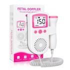 Monitor De Frequência Para Bebês Uso Doméstico Display De Gravidez Detector De Som Fetal Bebê Cor Rosa - Fetal Doppler