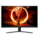 Monitor Gamer Curvo Agon Quad 32" AOC WQHD, 180Hz, 0.5ms com 3.500:1 de Contraste - CQ32G4E/57