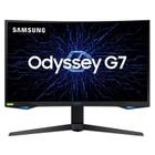 Monitor Gamer Curvo Samsung Odyssey 27" WQHD Série G7 240Hz 1ms LC27G75TQSLXZD