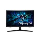 Monitor Gamer Curvo Samsung Odyssey G5, 27"" QHD, 165Hz, 1ms, HDR10, Freesync, HDMI e DP, Preto - LS27CG552ELMZD