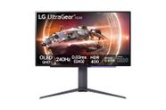 Monitor Gamer LG UltraGear OLED  Tela OLED 27”, QHD, HDR400, True black, 1.5M:1, 240Hz, 0,03ms (GtG), NVIDIA G-SYNC  27GS95QE-B