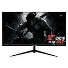 Monitor Gamer Rise Mode 32" 2K, 165hz, 1ms, IPS, Preto, HDMI e DisplayPort, sRGB 99%, Suporte Vesa - RM-MOG-32F1652K-B