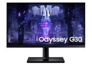 Monitor Gamer Samsung Odissey G30 24 Pol. Full HD LCD, 144Hz, Ajuste De Altura, Freesync Premium, Pr