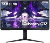 Monitor Gamer Samsung Odyssey G3 27 LED Full HD 165 Hz 1ms HDMI/DisplayPort, FreeSync Premium Ajuste de Altura Preto - LS27AG320NLXZD