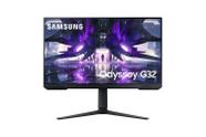Monitor Gamer Samsung Odyssey G32 27" FHD, Tela Plana, 165Hz, 1ms, HDMI, FreeSync Premium, Game Mode