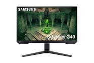 Monitor Gamer Samsung Odyssey G40 25", 240 Hz, 1ms, Ajuste de Altura, HDMI e Série G40