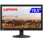 Monitor Lenovo TN 19,5 Polegadas Wide HD+ HDMI VGA 63A0KAR1BR