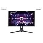 Monitor Odyssey G3 24" Samsung LCD com 4000:1 de Contraste - LF24G35TFWLXZD