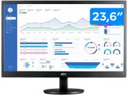 Monitor para PC AOC M2470SWH2 23,6” LED - Widescreen Full HD HDMI VGA