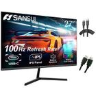 Monitor SANSUI IPS de 27 polegadas 100Hz FHD 1080P com alto-falantes