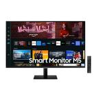 Monitor Smart Samsung 27", FHD, Tizen, USB, HDMI, M5 2023 Preto - LS27CM500ELXZD